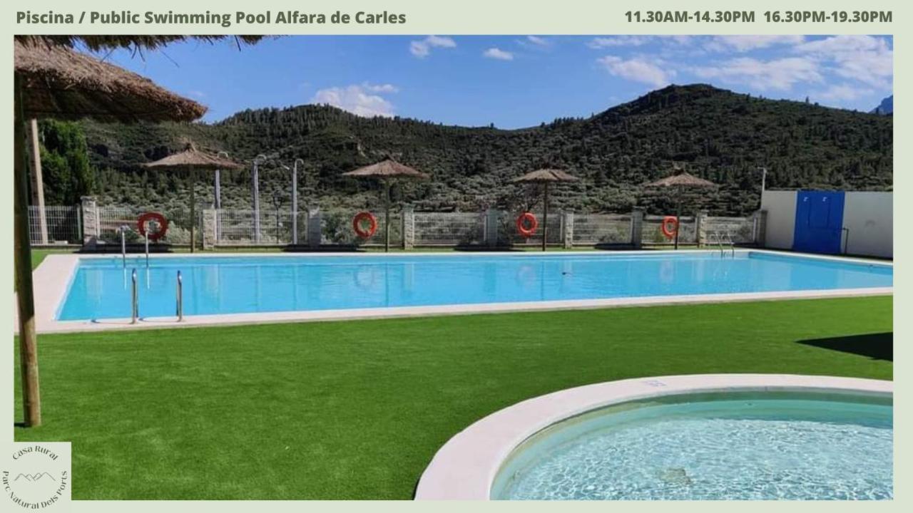 Casa Rural Parc Natural Dels Ports Alfara de Carles Exterior photo